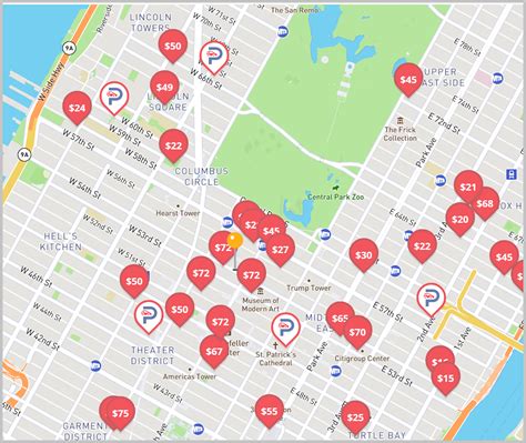 Benefits of using MAP New York City Parking Map